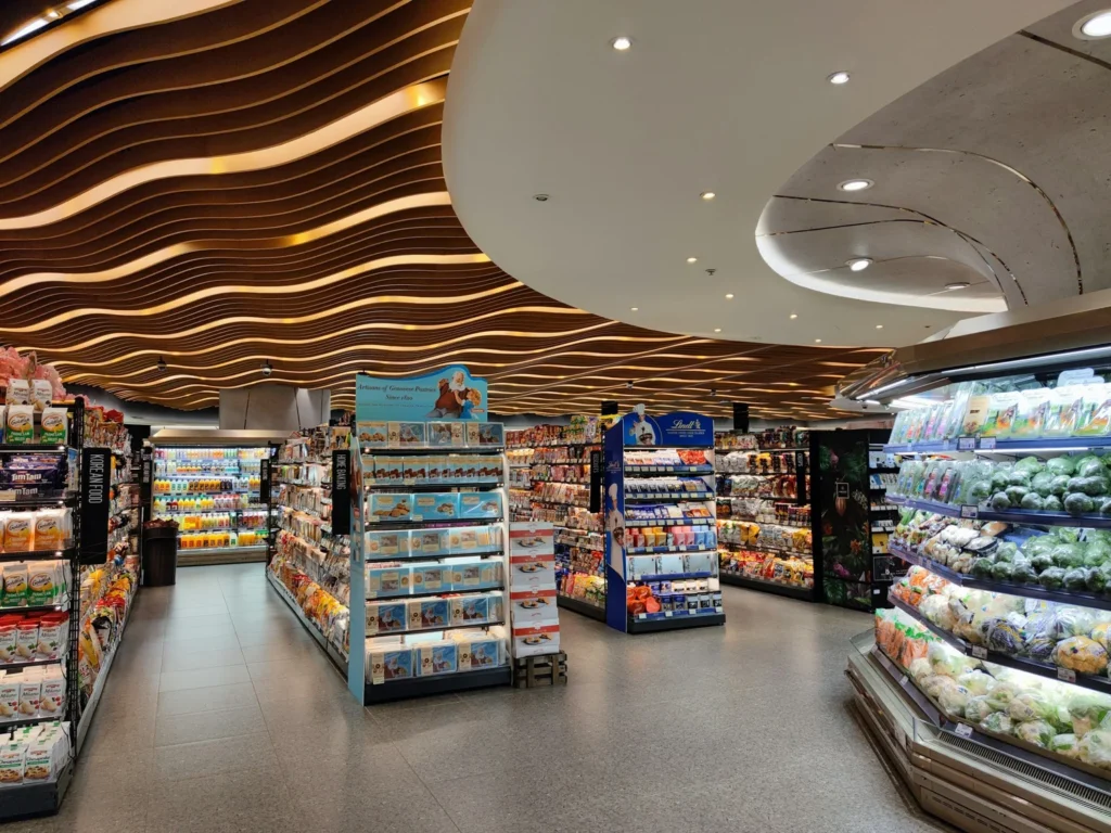 Retail, Supermarkets & Shopping malls